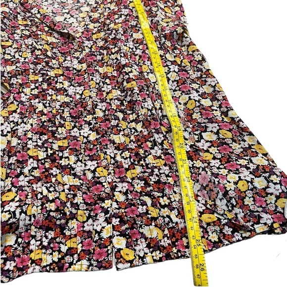Sanctuary Clementine Ruffle Rayon Floral Print Blouse Size Small - Picture 7 of 12